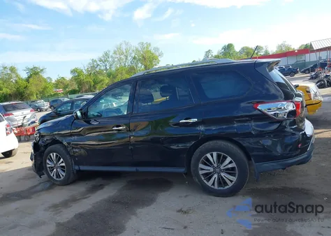 2018 Nissan Pathfinder Sv from USA, damaged, VIN 5N1DR2MM2JC630078